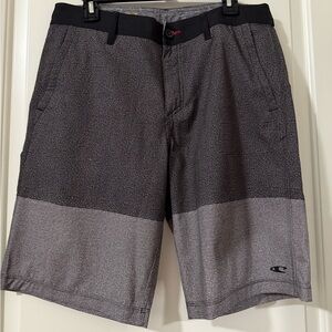 O’Neill Black and Gray Shorts
